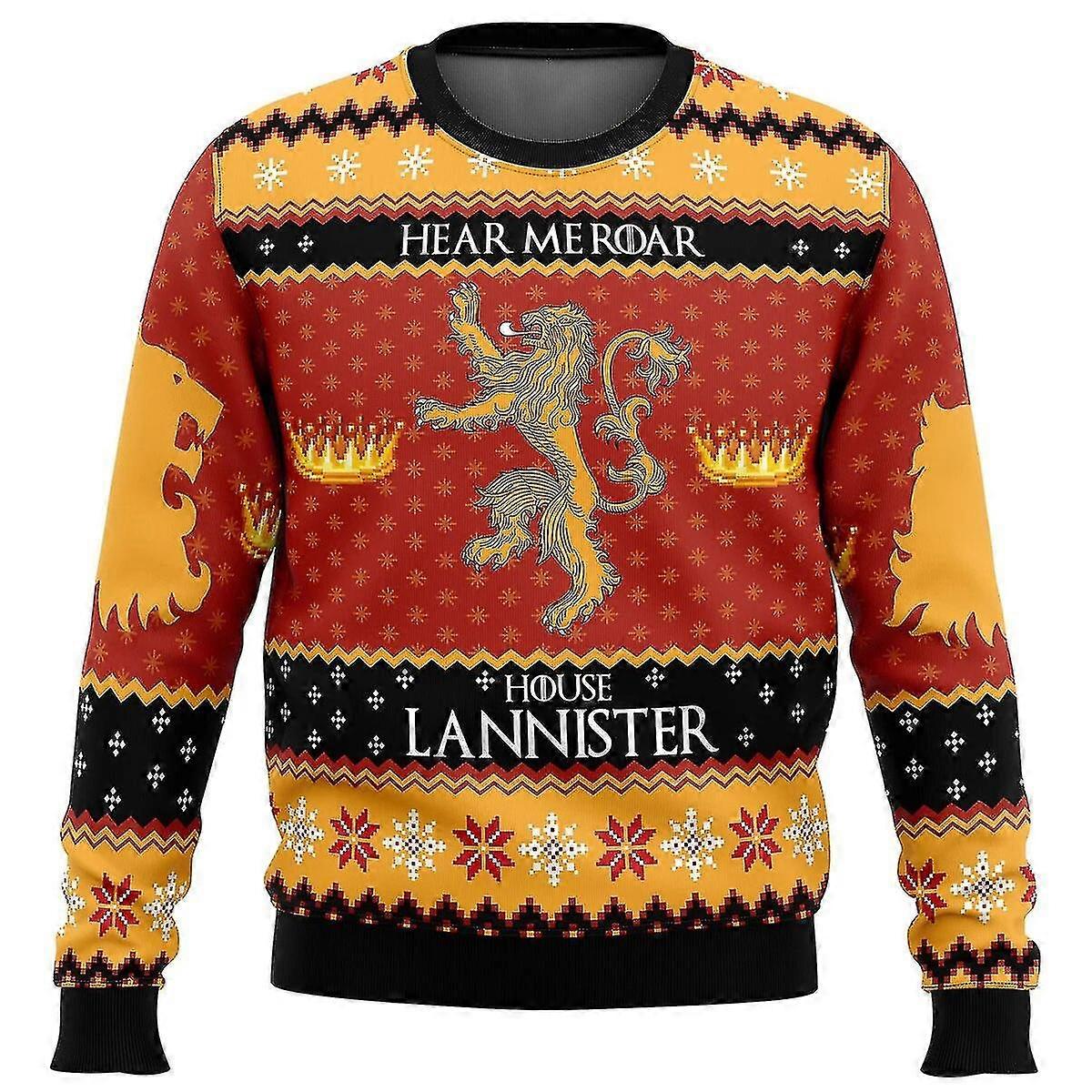 2023 Julkarneval Gåva Unisex Mode Element Semesterkläder Höst Och Vinter Ny Casual Pullover Tröja