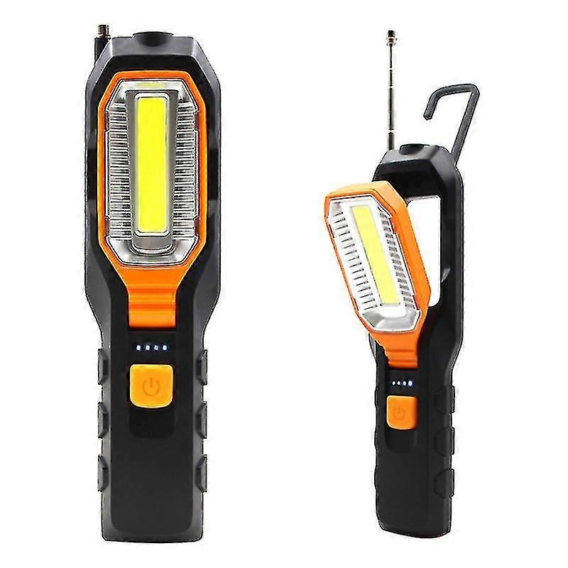 Usb Function Rechargeable Emergency Outdoor Flashlight