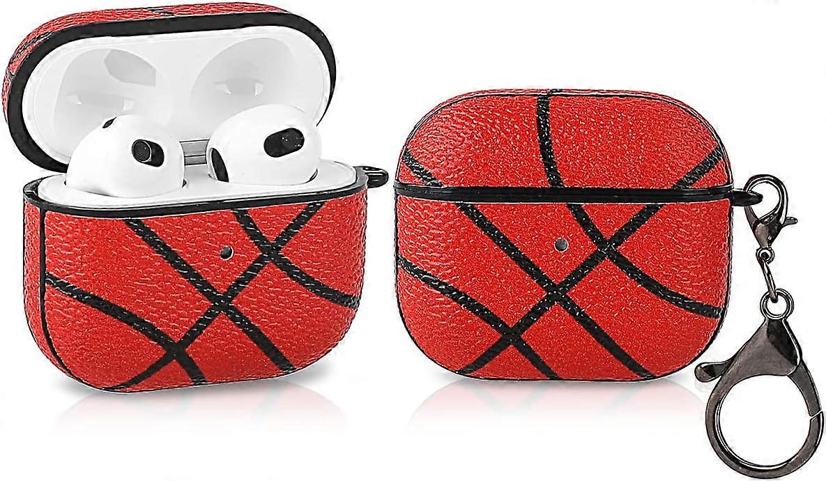 LINCMAN Airpods 3 Leather Case Funny Cute Cover Compatible for Apple Airpods 3[Best Gift for Girls B