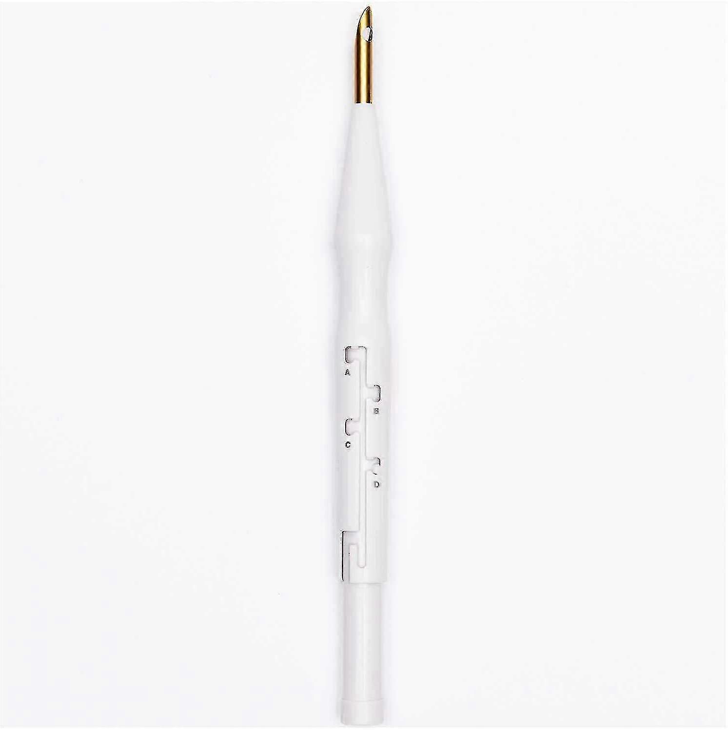 Embroidery Machine Needles, Plastic, White, Small(white)(1pcs)