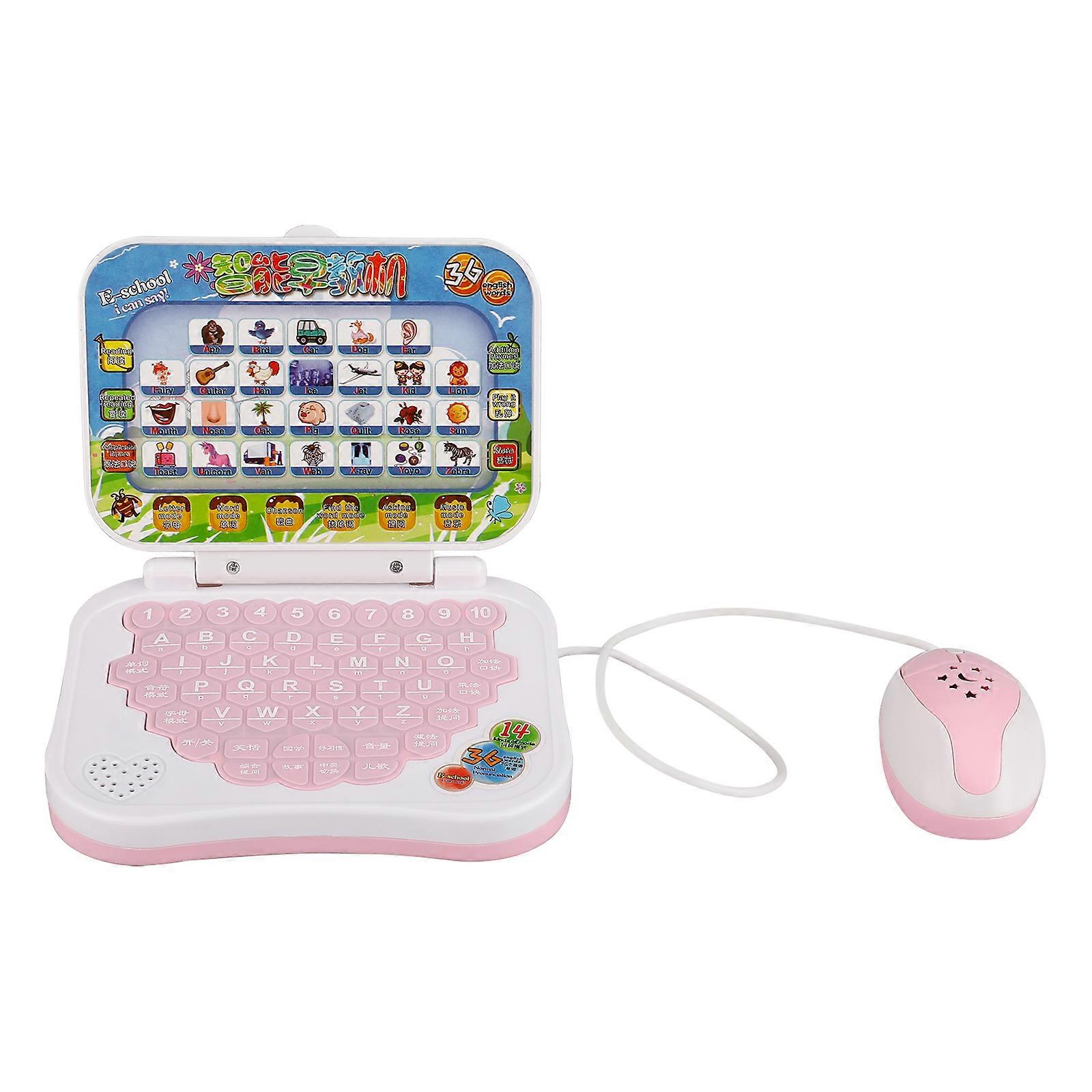 Children Learning Machine with Mouse Computer Learning Education Machine Tablet Toy Gift Random Color