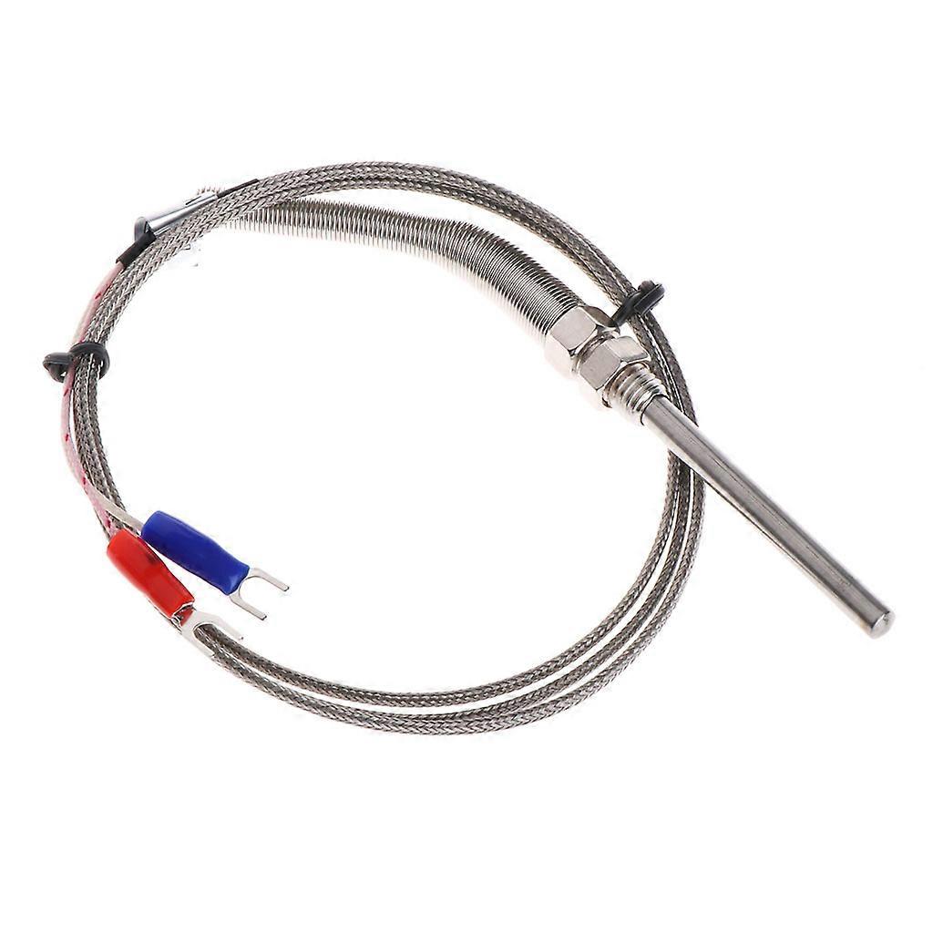1M Κ-τύπος θερμοστοιχείο ελέγχου 5mm x 50mm 2Wire M8 νήμα 0 - 500C ανθεκτικό