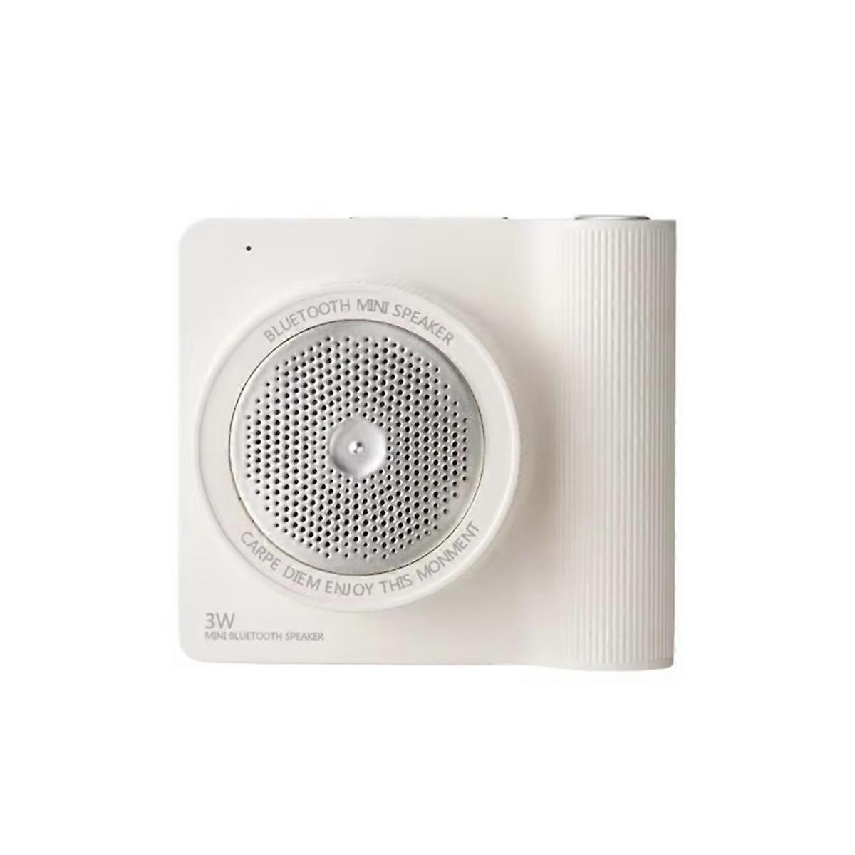 Multifunctional Wireless Bluetooth Speaker Small Cell Phone Selfie Camera BT5.4 Camera Shape for Ou