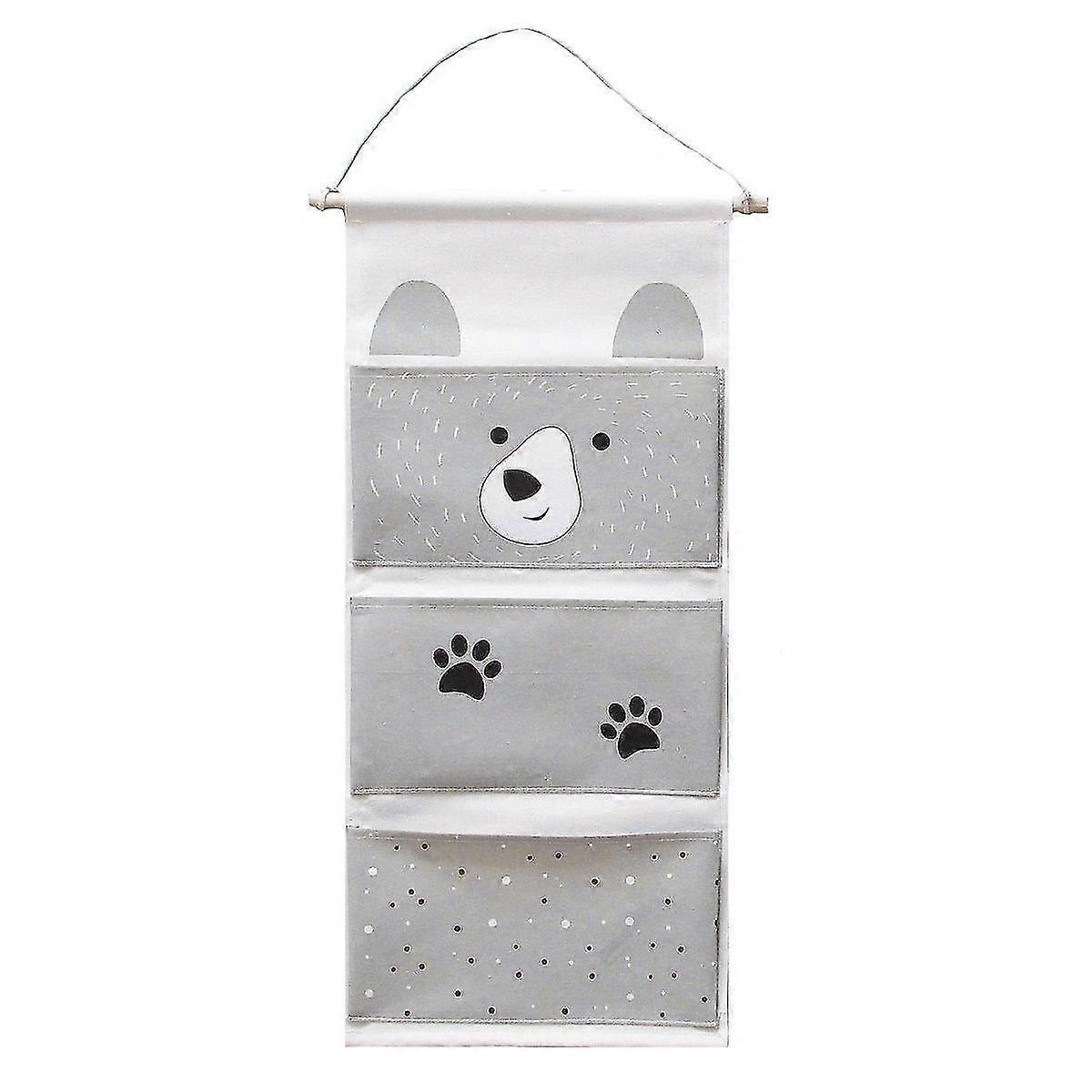 wall storage mounted home door hanging wardrobe bear closet