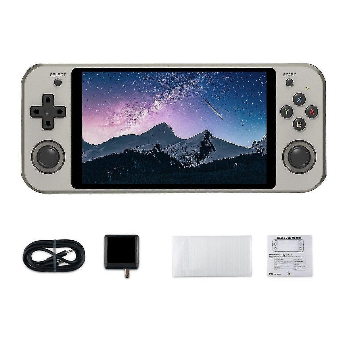 RG552 Retro Video Game Console 16G+64G 5.36 Inch IPS 1920X1152 Dual Systems Android Linux Pocket Ga