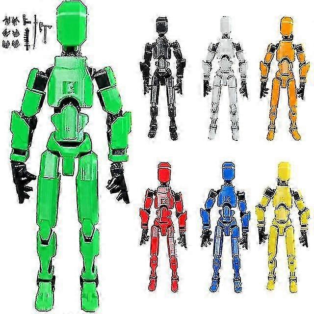 T13 Action Figure Titan 13 Action Figure Robot Action FigureAction imprimée en 3D