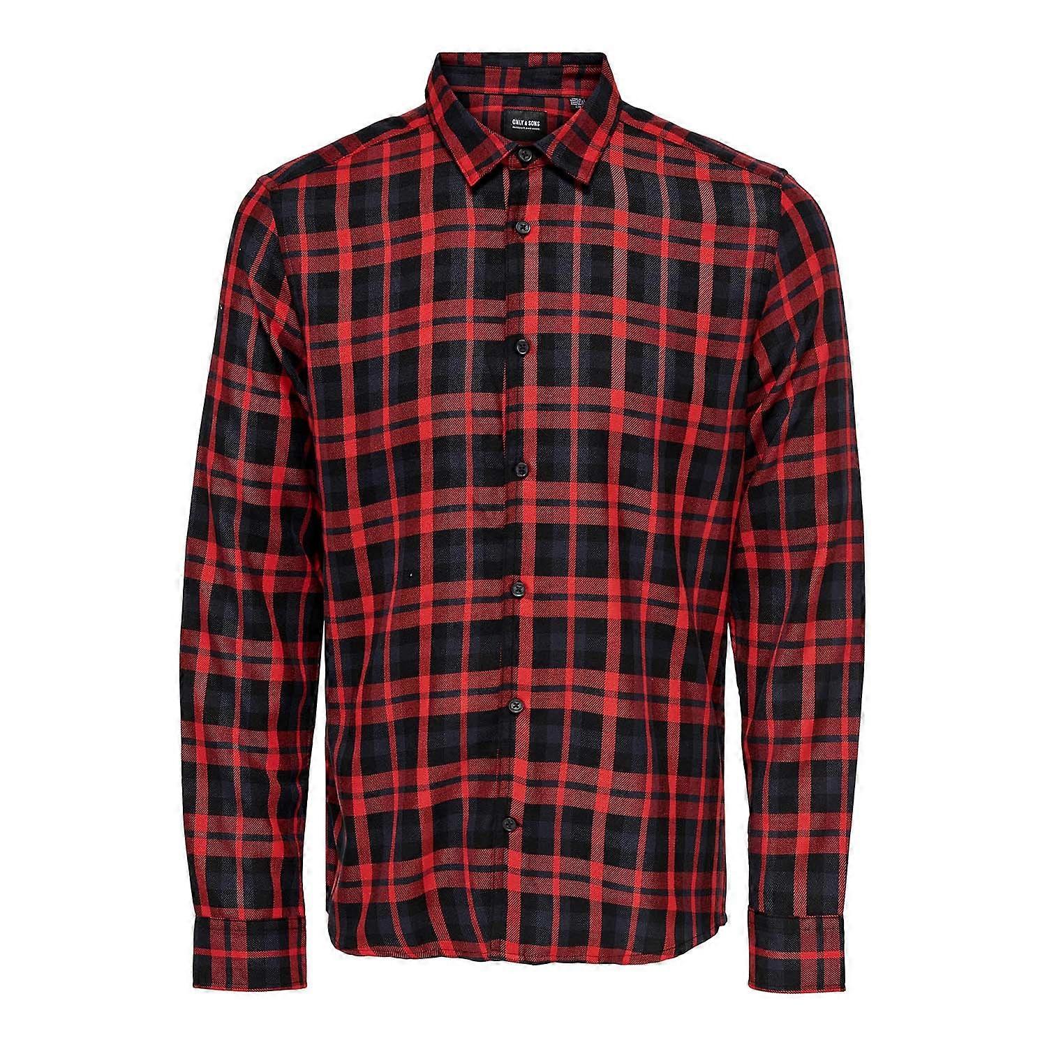 Only & Sons Ari Slim Fit Check Shirt