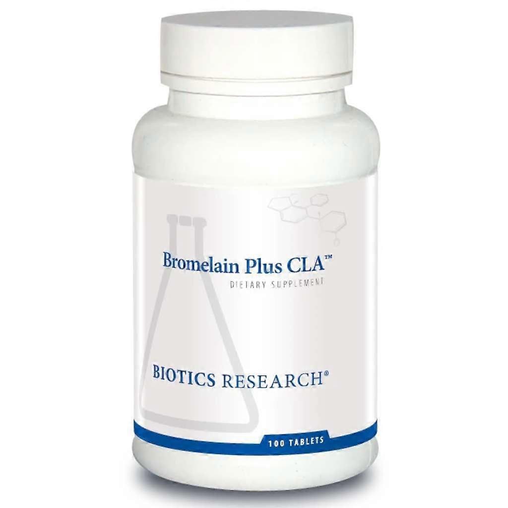 Biotics Research Bromelain Plus CLA Tablets 100