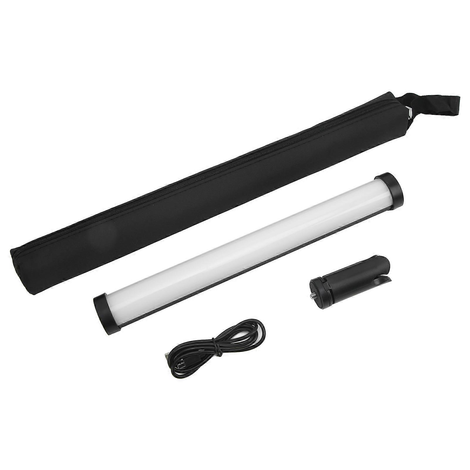 NiceFoto Fill Light RGB Full Color LED Magnetic Handheld Photography Supplement Stick Light with 5200mah Rechargeable Battery