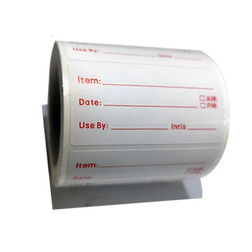 1 X 2 Inch e Kitchen Food Marking Date Label Stier - 500 Pcs