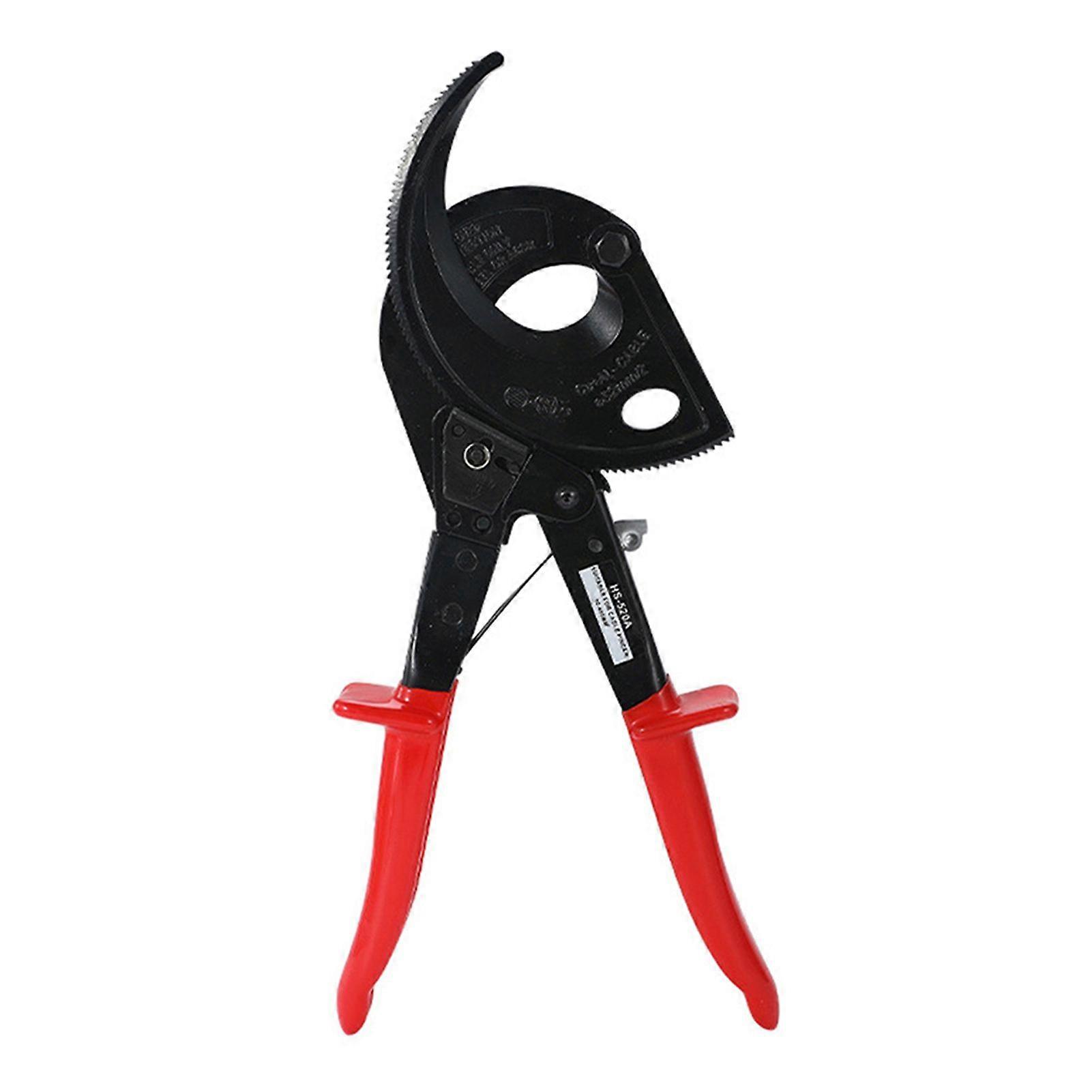 Ratcheting Cable Cutter for Cutting Copper Aluminum Cable Ergonomic Lightweight Cable Cutter Tools