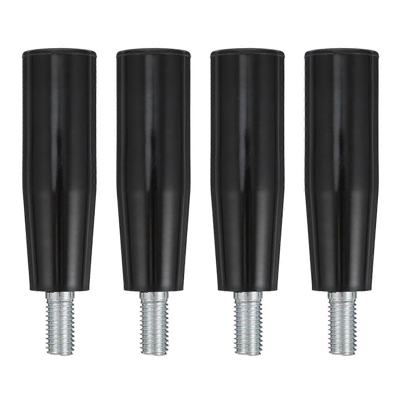 4pcs Revolving Handle Lathe Crank Handle Thread Handle Grip Rotating Handles