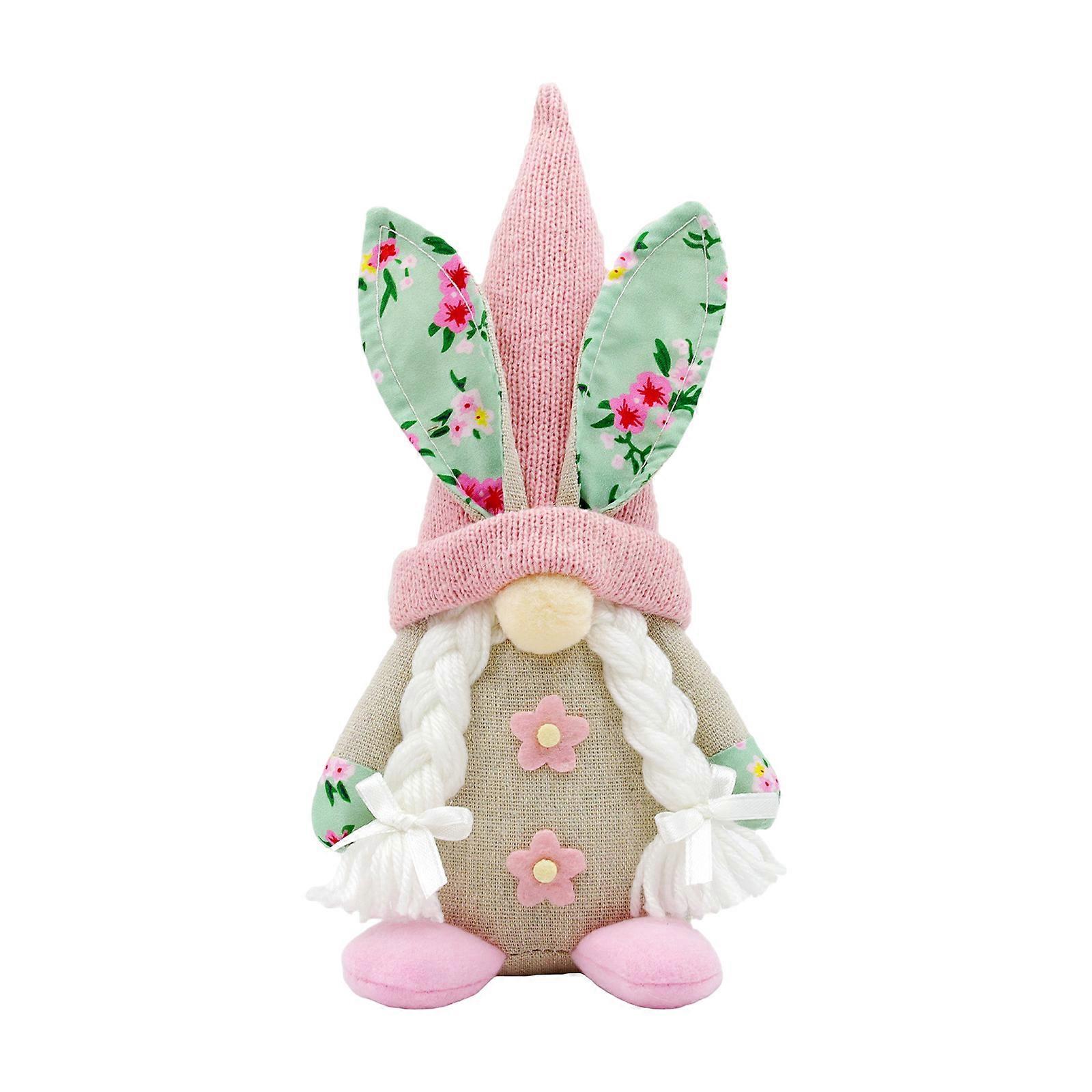 Easters Gnomes Dwarf Plush Dolls Rabbit Swedish Tomtes Stuffed Toy for Festival Shelf or Desktop Decoration Ornament