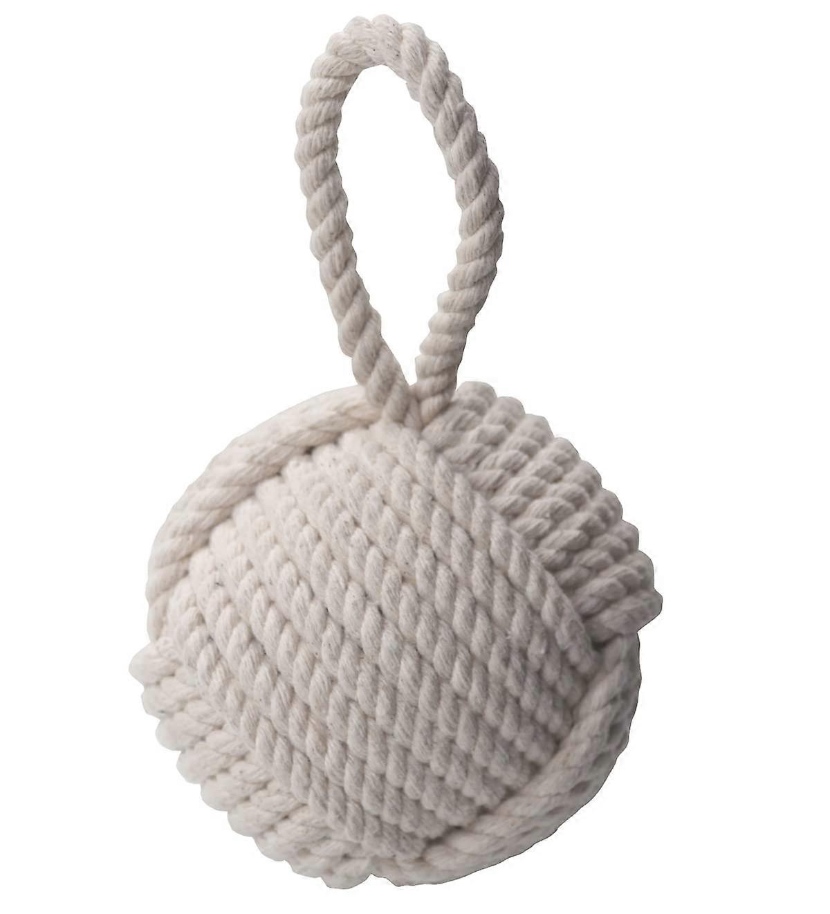 Nautical Rope Door Stopper - Handmade Sailor Knot Design with Handle