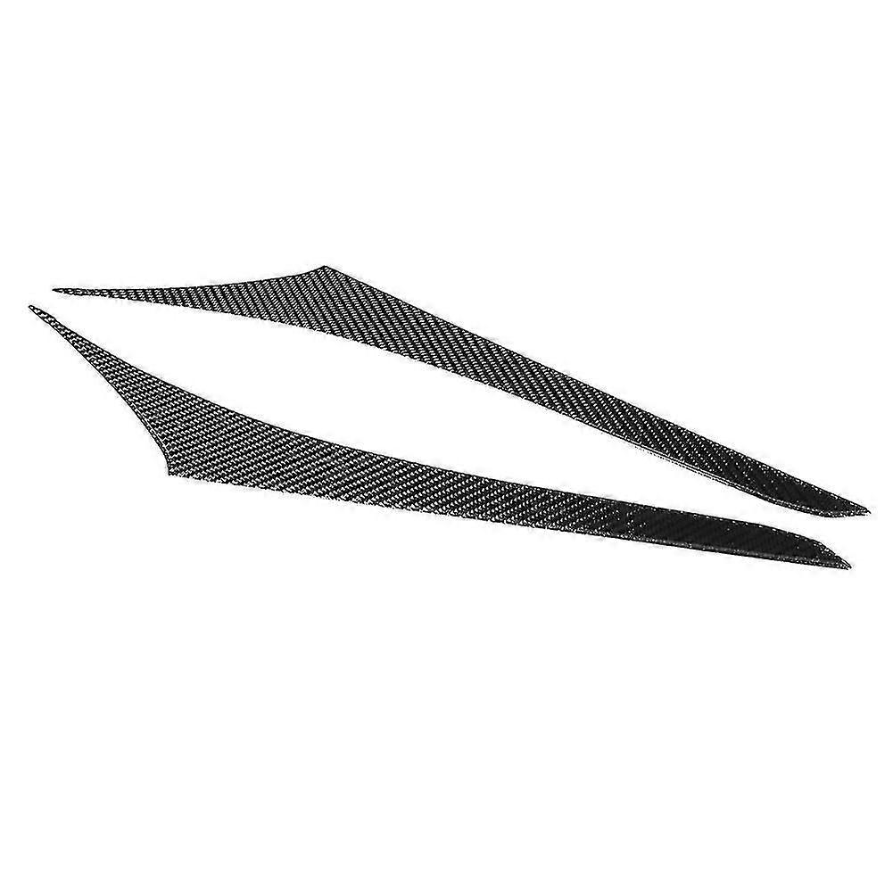 2pcs Car Interior Carbon Fiber Center Console Side Trim Strip Fits For Lexus