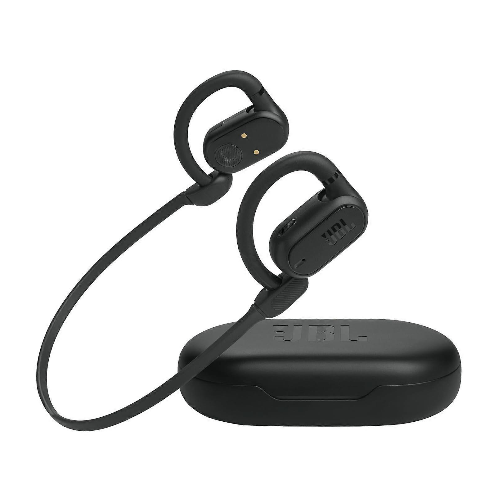 True Wireless Open-Ear Headphones with 4 Mics, Bluetooth Connectivity, Lightweight Design, Noise Cancellation Features