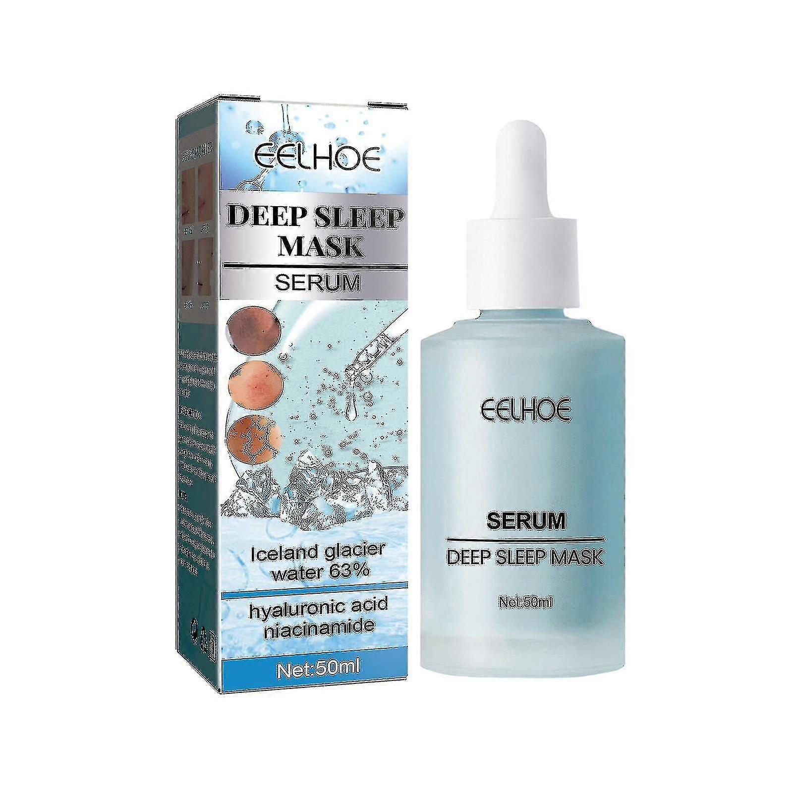 قناع النوم العميق جوهر ترطيب ترطيب التنظيف العميق قناع الوجه خالية من الماء جوهر النوم