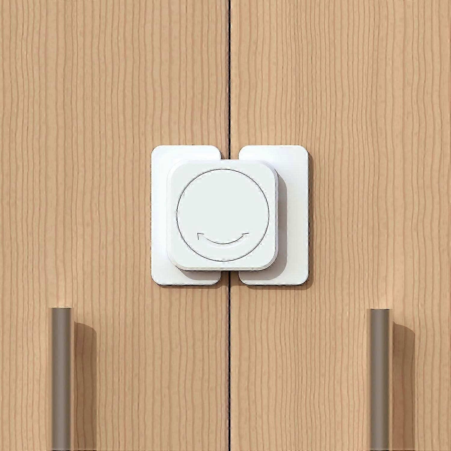 قفل أطفال للخزانة والأدراج ، 8 قطع ، قفل خزانة ، طفل لللصق ، قفل درج ، قفل خزانة ، بدون حفر ، قفل أطفال ، أدراج