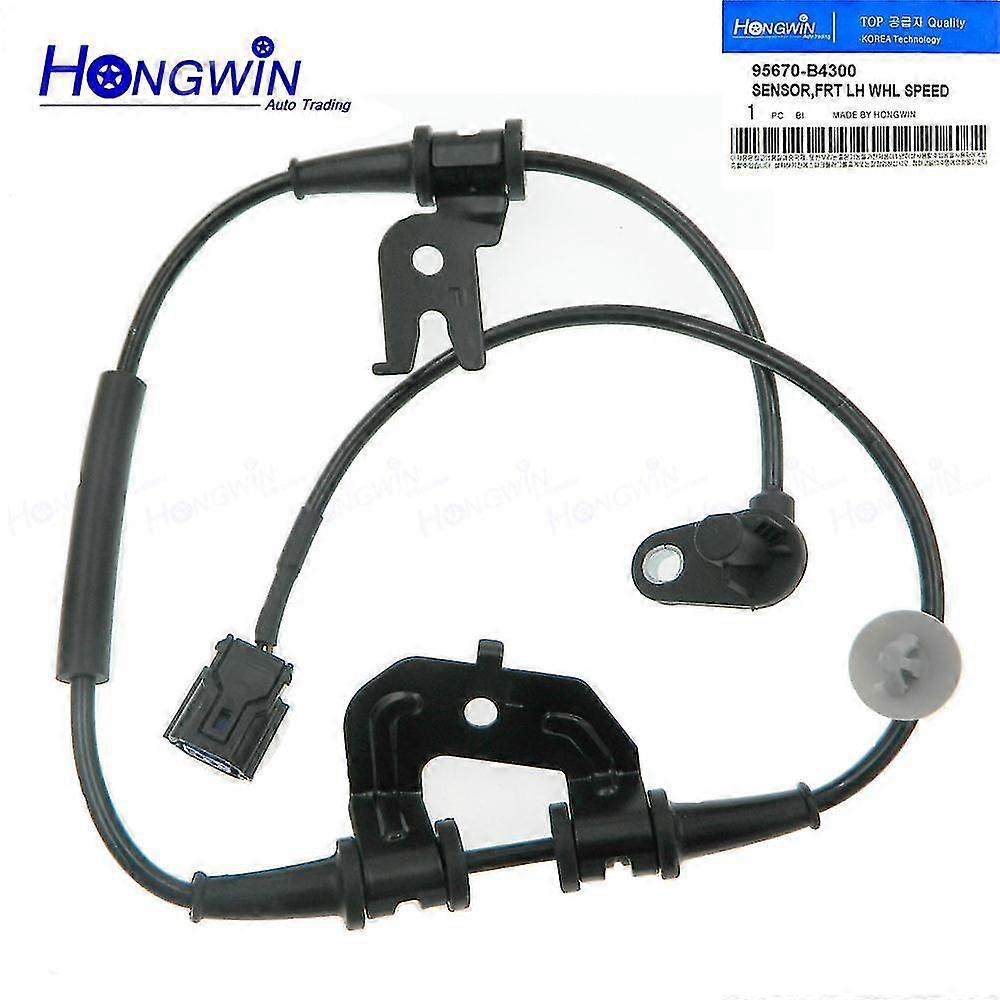 Hw 95670-b4300 (lh) & 95671-b4300 (rh) Abs Wheel Speed Sensor Fits Hyundai I10 Ia ,95670b4300,95671b4300,95670 B4300,95671 B4300-left