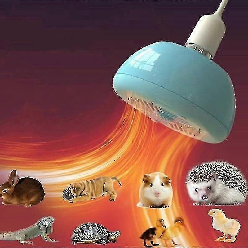 Professional Pet Heater, Chicken Coop Heaters, 3 Modes Adjustable Power And Light Function, Brooding Heat Lamp(e27)