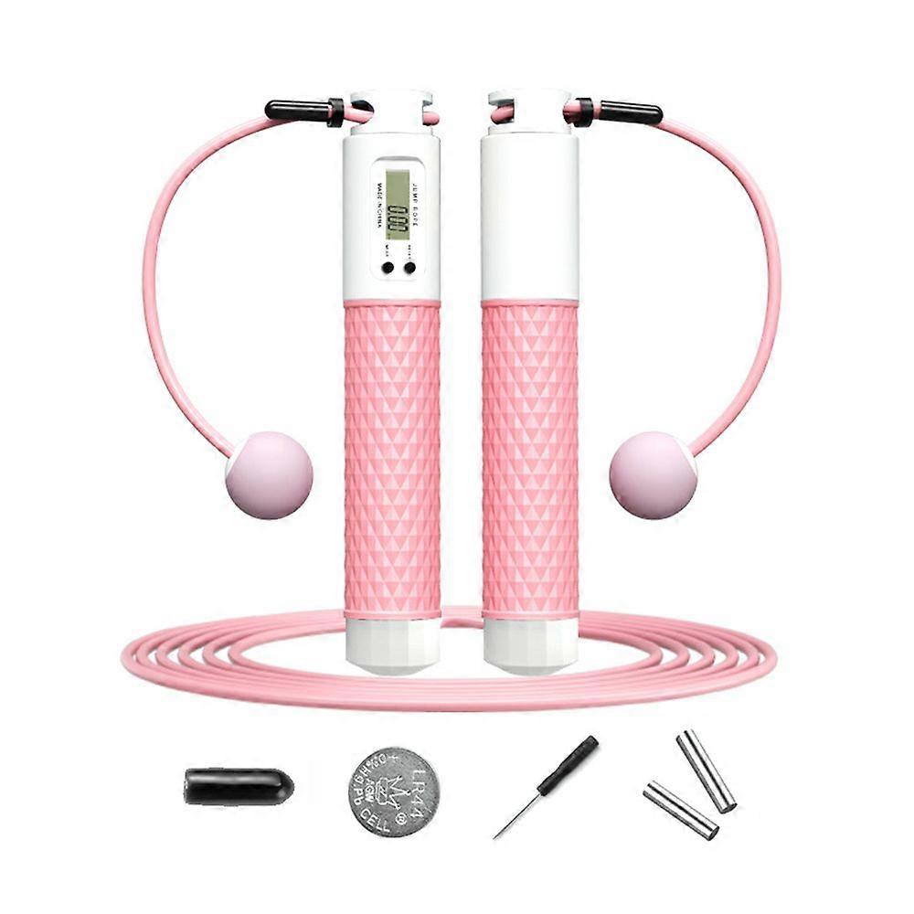 Weighted Jump Rope with Counter -  for Working Out, 2 Modes Exercise Jump rope for adult