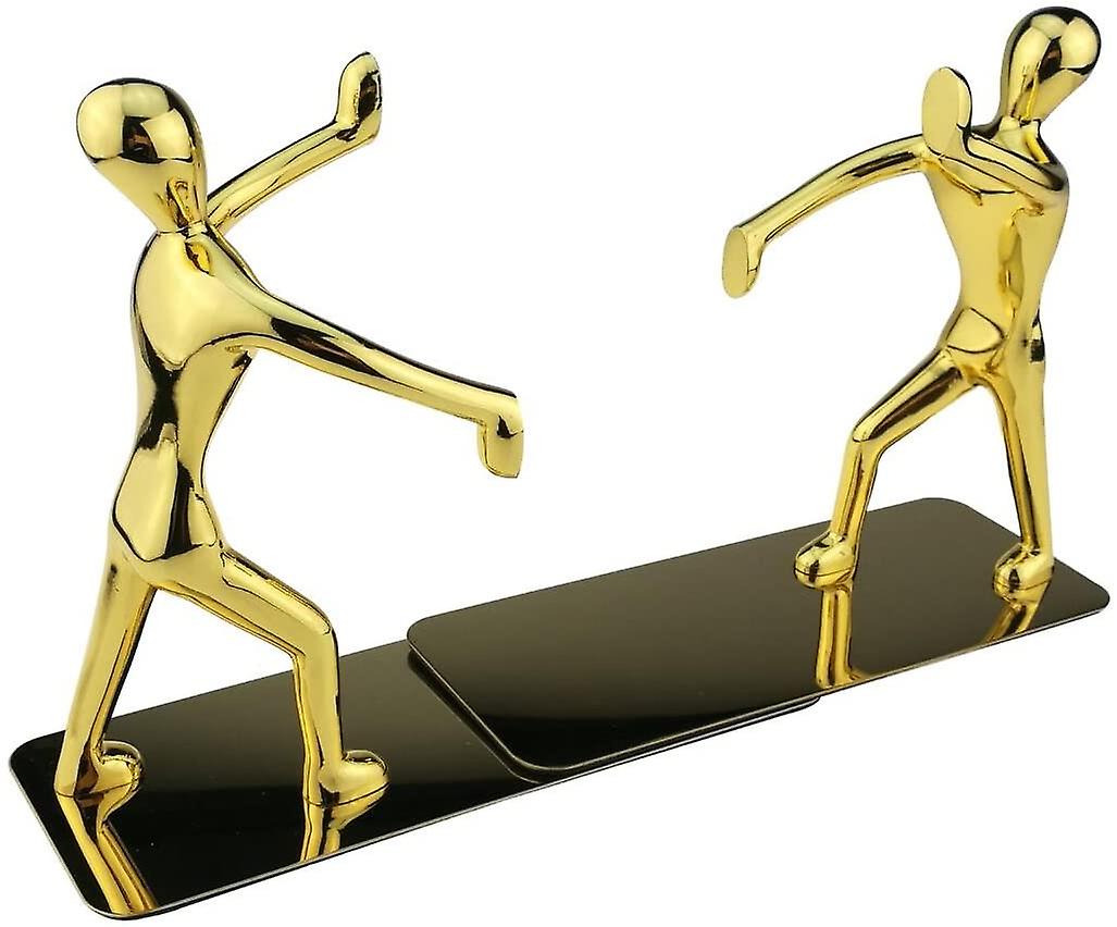 Serre-livre de Kung Fu en acier inoxydable lourd