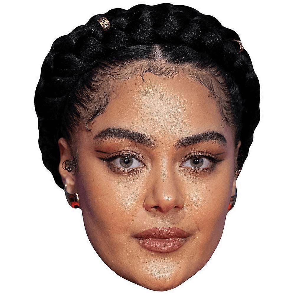 Izuka Hoyle (Make Up) Celebrity Mask, Flat Card Face