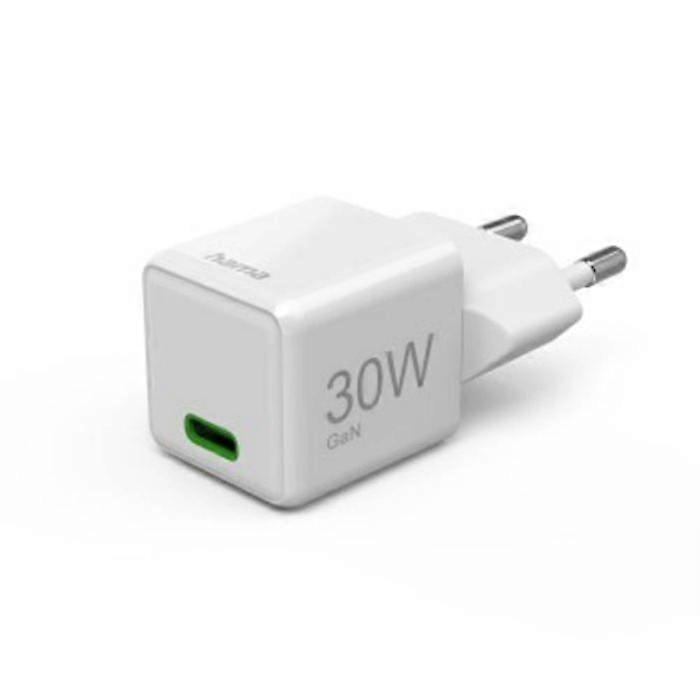 Hama 00201982 USB-Ladegerät 30 W 1x USB-C® Power Delivery weiß internes USB Power Delivery (USB-PD)