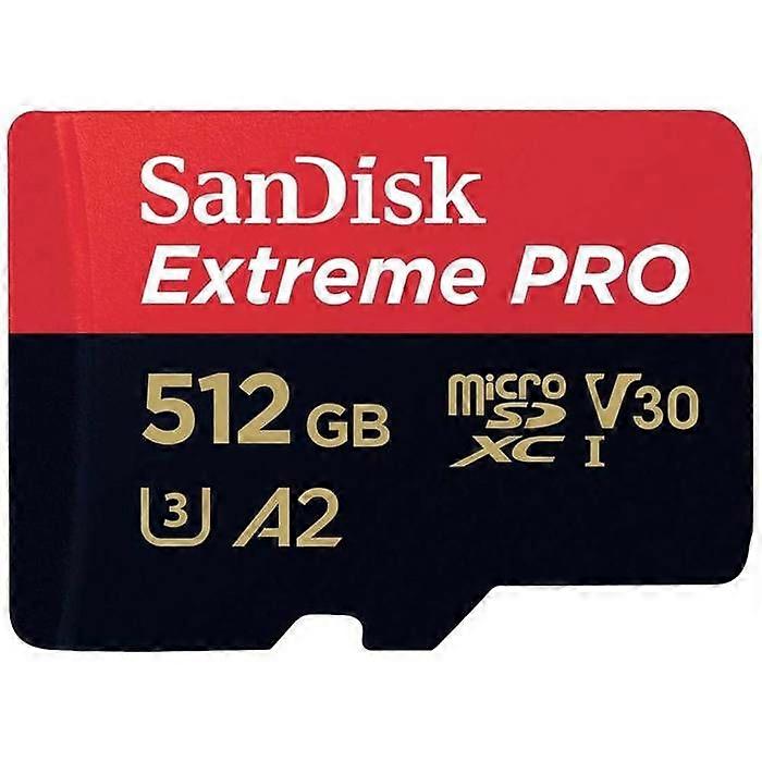 Memory Card - SanDisk - Extreme Pro - 512GB - 200MB/S - UHS-I U3 V30