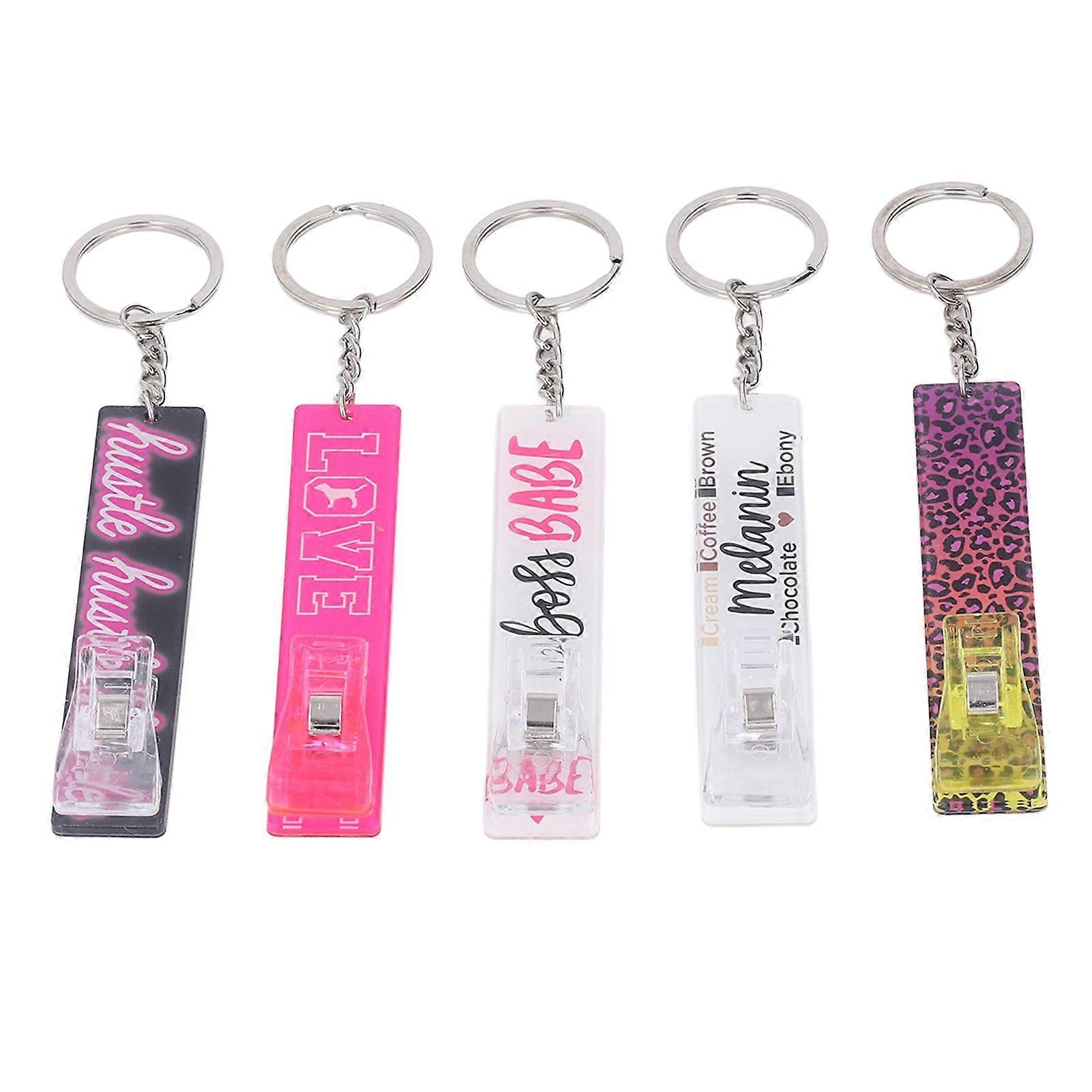 Case Pack Card Grabber Multi-Purpose Acrylic Lightweight Long Spike Card Puller Suitable for Clothes Bags Wallets