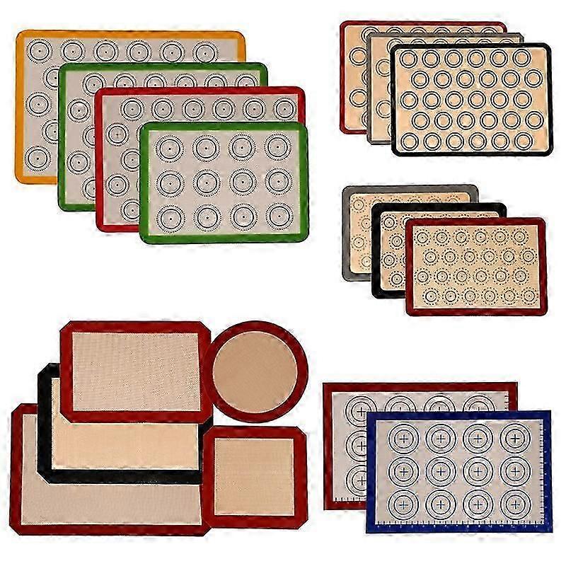 Silicone baking mat Combination Set Silicone baking mat Temperature Resistant Macaron baking mat Oven mat baking mat