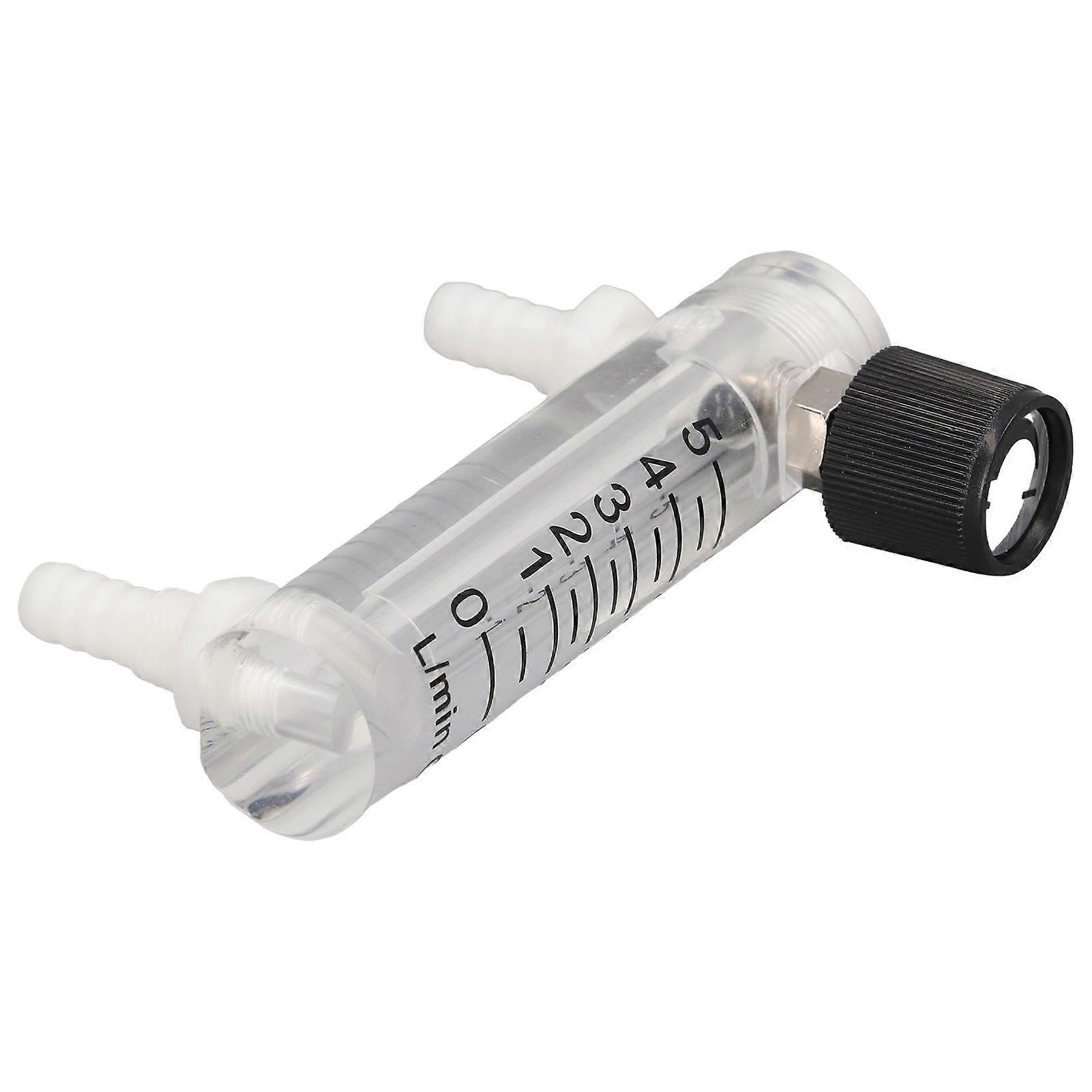 0‑5LPM Adjustable Air Flow Meter High Accuracy Flowmeter with Scales Panel Mount Type