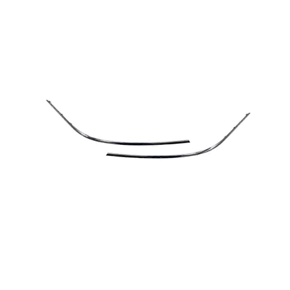 1Pair Front Bumper Outer Molding Trim for Mercedes Benz