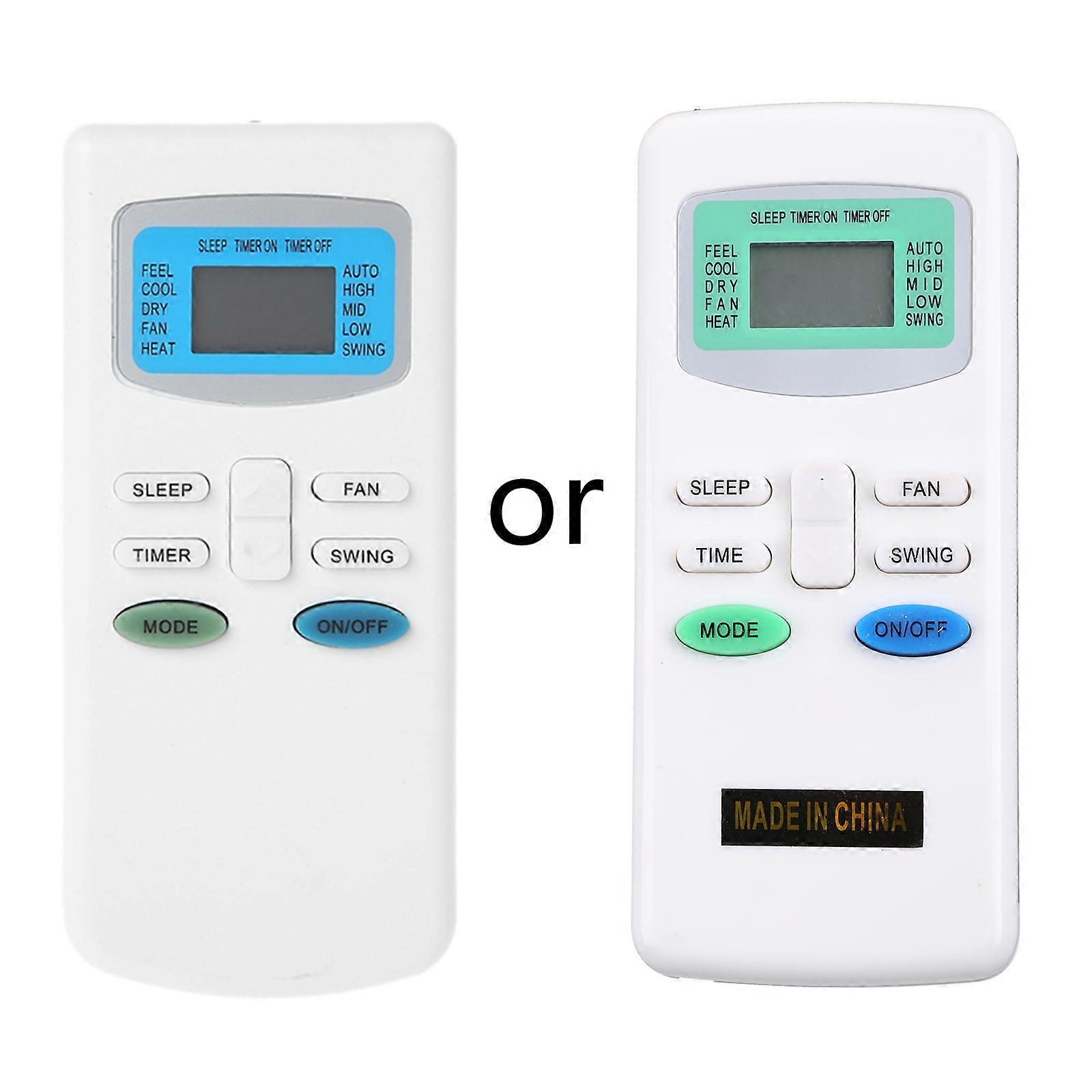 Télécommande de climatiseur portable Télécommande Convient pour TCL pour PIONEER GYKQ-03 GYKQ-05 GYKQ-10E Blanc