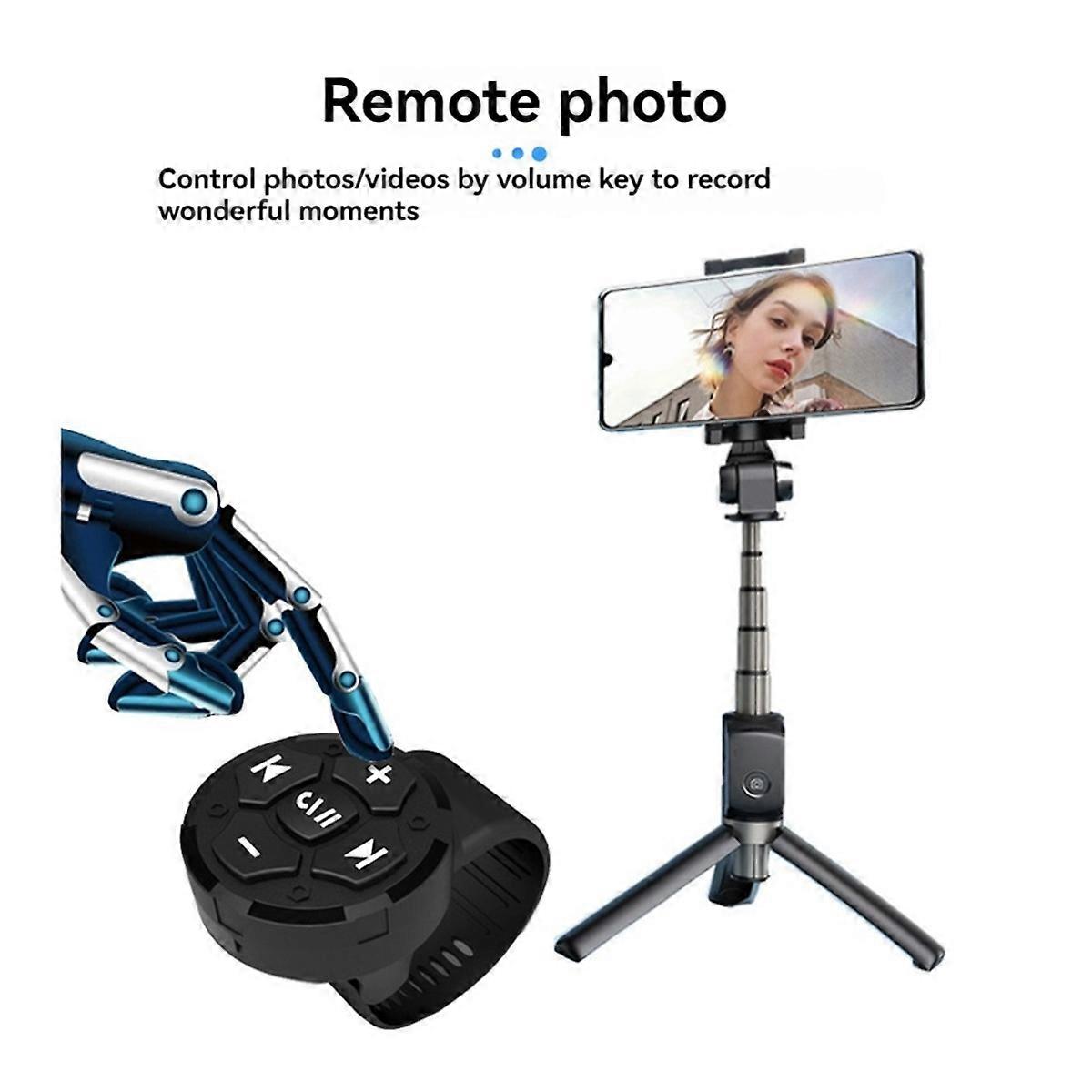 Motorcycle Bike Handlebar Controller Bluetooth Volume Adjust Button