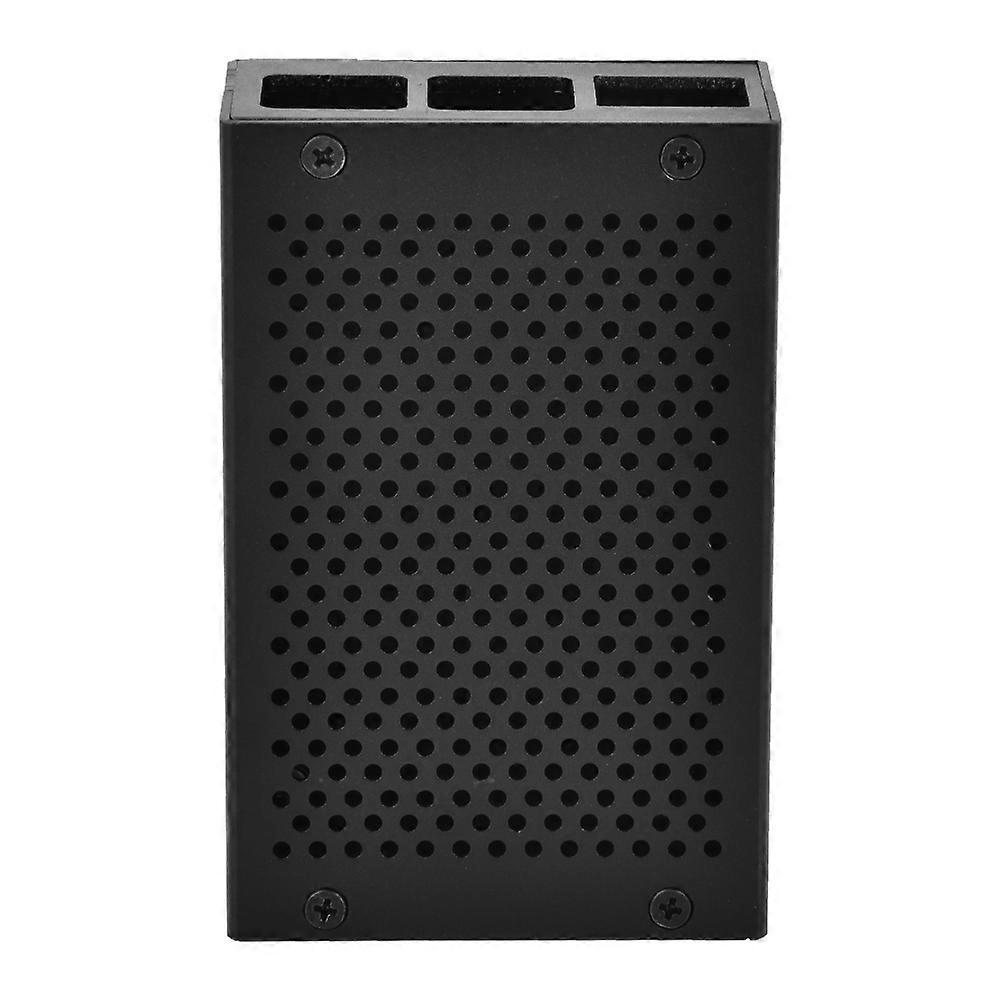 Aluminium Alloy Case Replacement Kit Fit for Raspberry Pi 3 Model B Compatible b (Black)