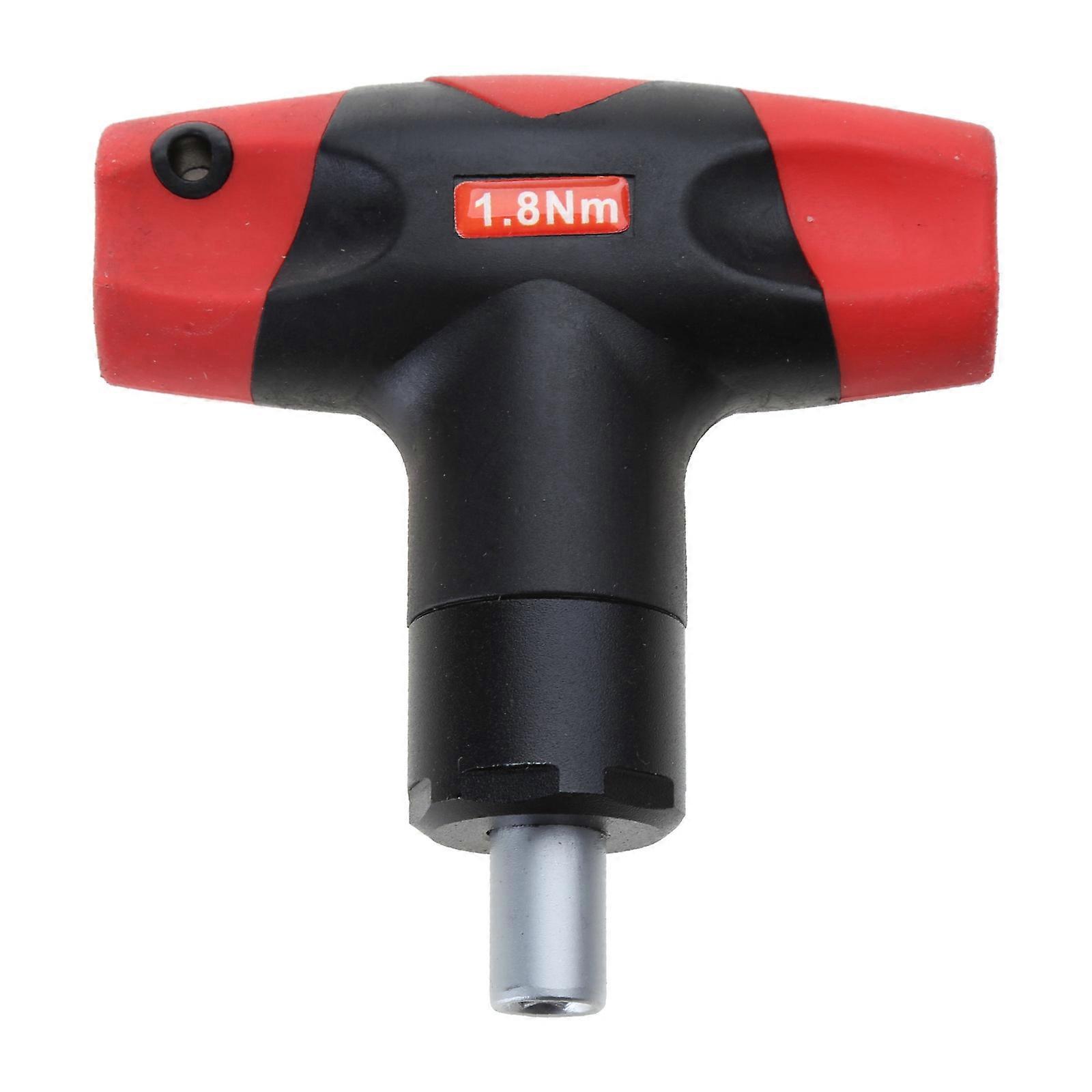 Universal T-Handle Preset Torque Tool 1.8Nm 2.5Nm Fixed Torque Wrench, the Screwdriver Slips and Trips When Idling Multicolor