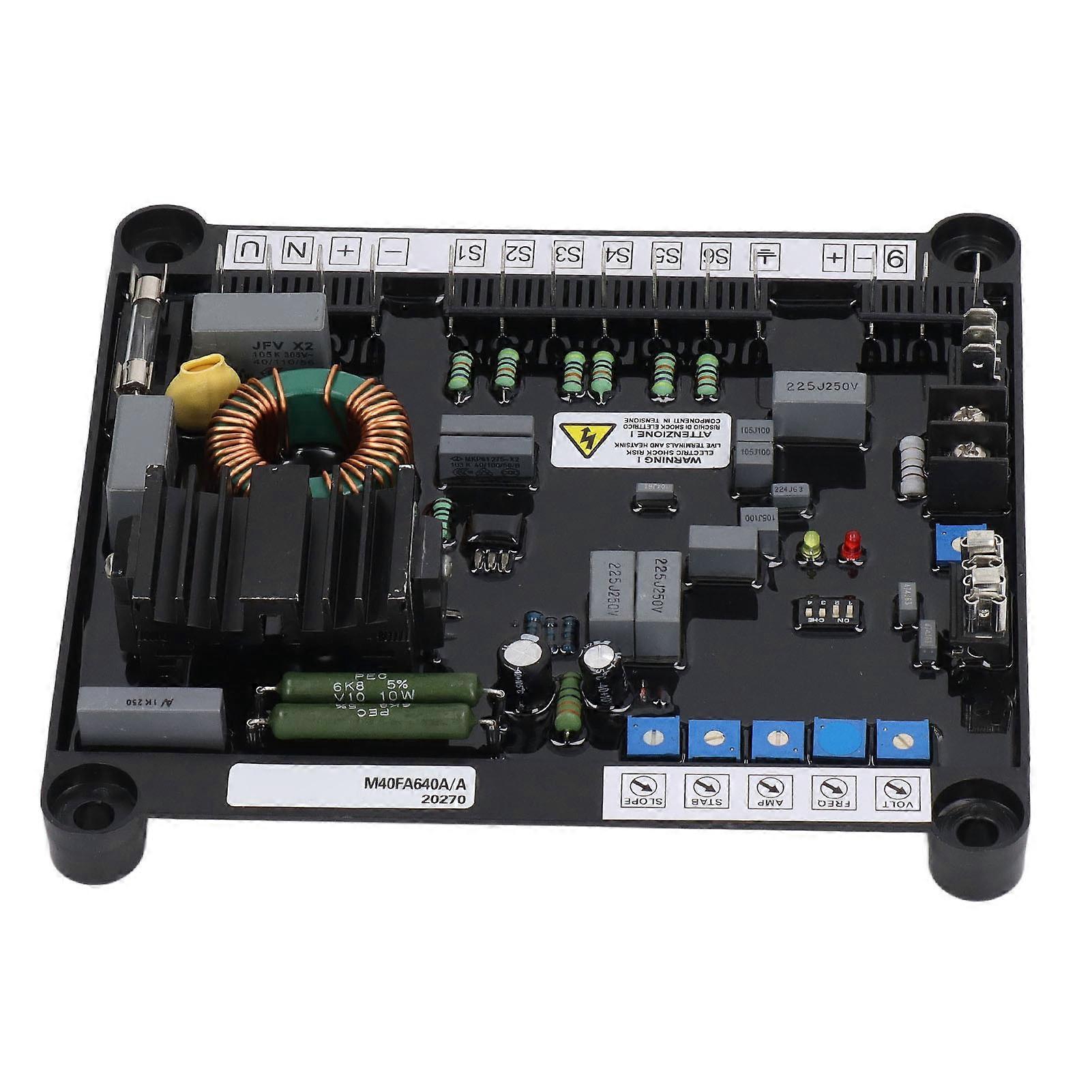 Automatic Voltage Regulator Insulating ABS Generator AVR for Marelli 150‑278V 50 60Hz