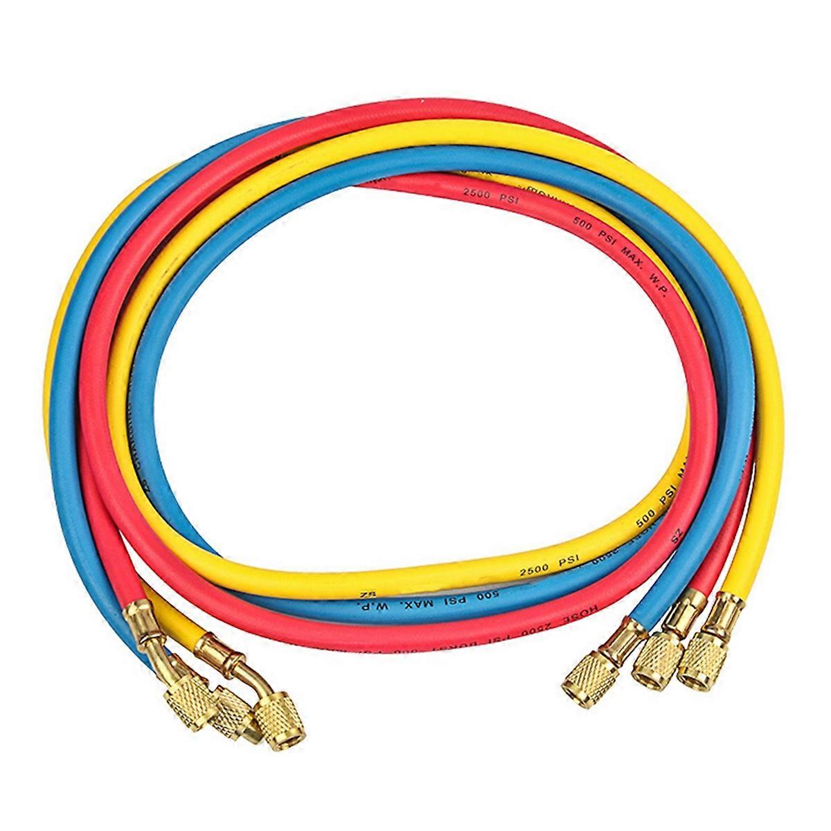 1.5M AC Charging Hose Tube Kit for R134A R22 Refrigerant AC Manifold