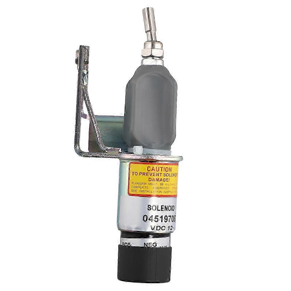 12V Engine Shutoff Solenoid for Deutz BF4L913 BF6L913 F3L913 F3L912 F4L912 F5L912 F6L912 - Part No. 04159708