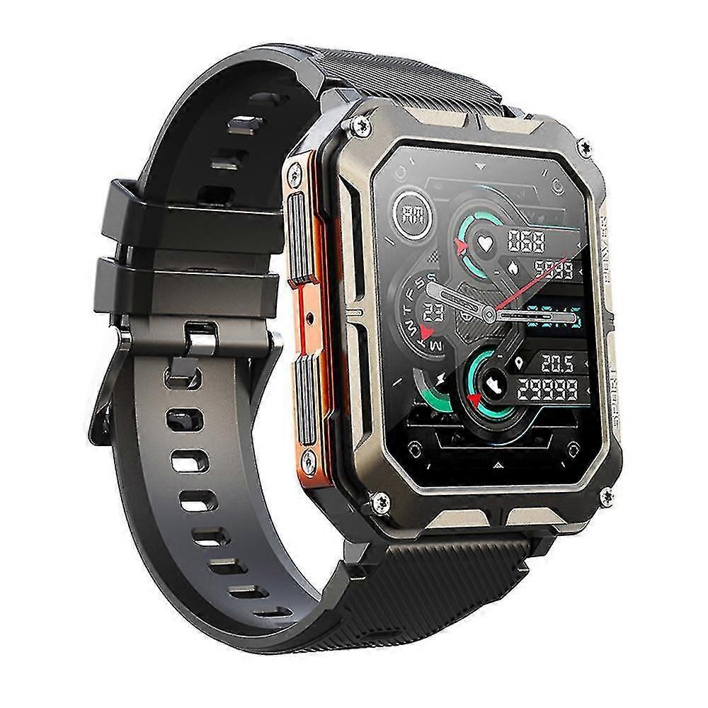 Militära Smartklockor Herr Bluetooth-samtal 1,83' Robust Hälso- och Fitnesstracker