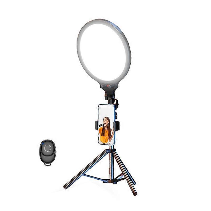 12.6 Inch Full-Screen Selfie Ring Light Tripod Set For Live Stream