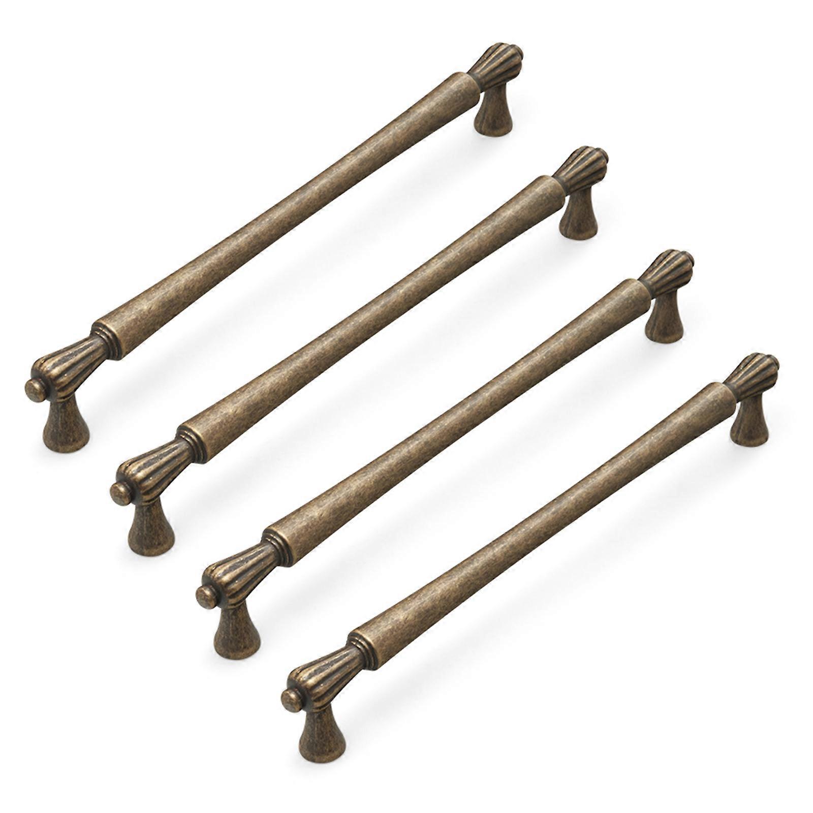 Pack Of 4 Vintage Style Antique Cabinet Handle easy installs Cabinet Handle Simple Installs for Kitchen Drawer & Door