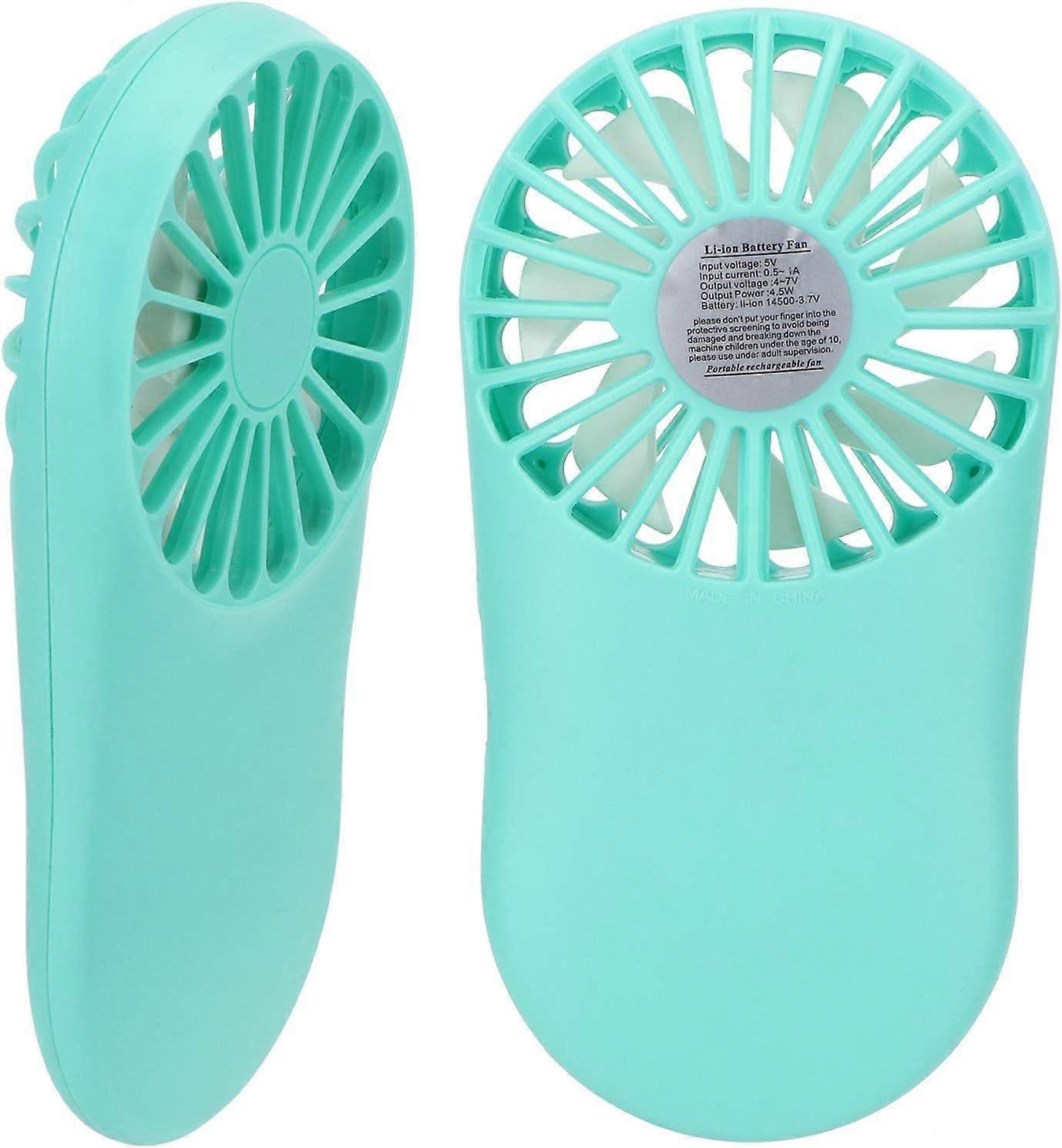 Mini Pocket Fan with 3 Speed Adjustments (Blue)