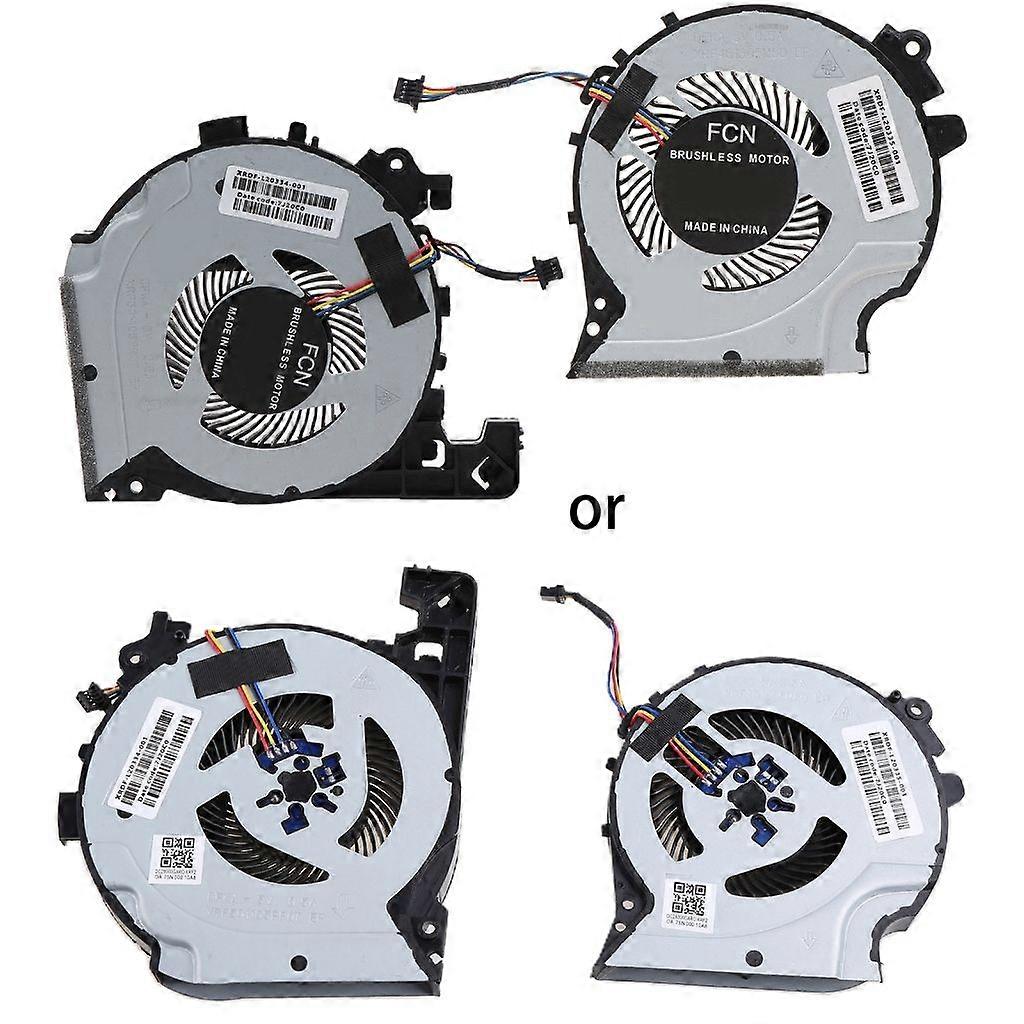 CPU GPU Fans for HP Pavilion 15-CX CX0049NR CX0071 CX0049NR L20334 Cooler Fan