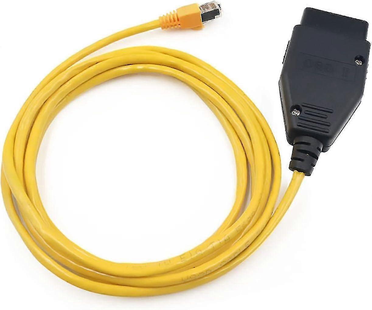 Ethernet Obd Obdii Rj45 Enet Obd2 Cable For Interface Coding G F-series (thin)