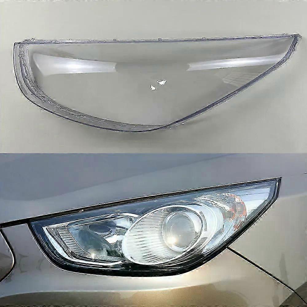 Für Hyundai Ix35 2009-2012 Auto Halogen Scheinwerfer Objektiv Abdeckung Lampenschirm Glas Lampenabdeckung Kappen Scheinwerfer Shell Lampe Light Case