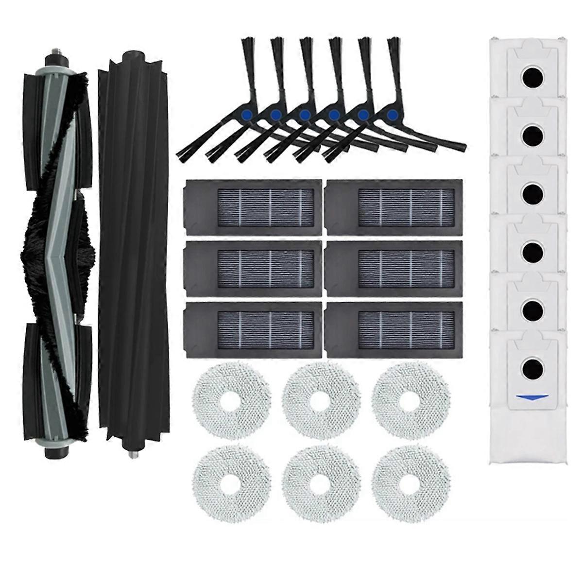 Roller Side Brush Mop HEPA Filter Dust Bag for Deebot X2 Omni