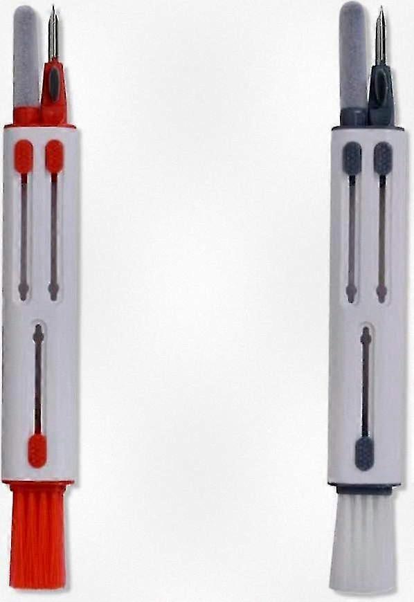 2-in-1 cleaning pen with soft brush for Bluetooth headsets, 2pc multifunctional maintenance tool set