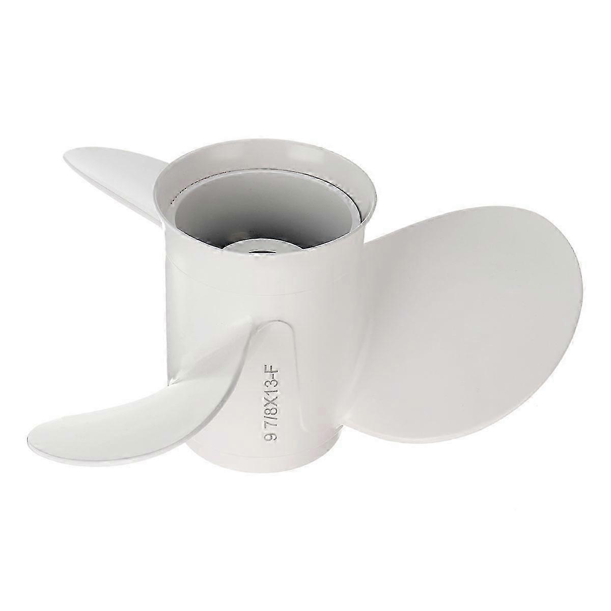 Marinbåt Utombordspropeller 9.75 x 13 20-30hk Högerrotation 3 blad Modell 664-45949-02-El